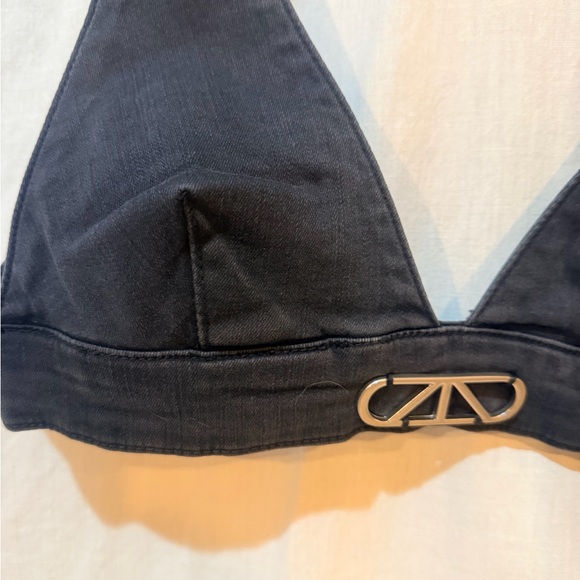 Woman’s RTA Denim Bra - Picture 9 of 12
